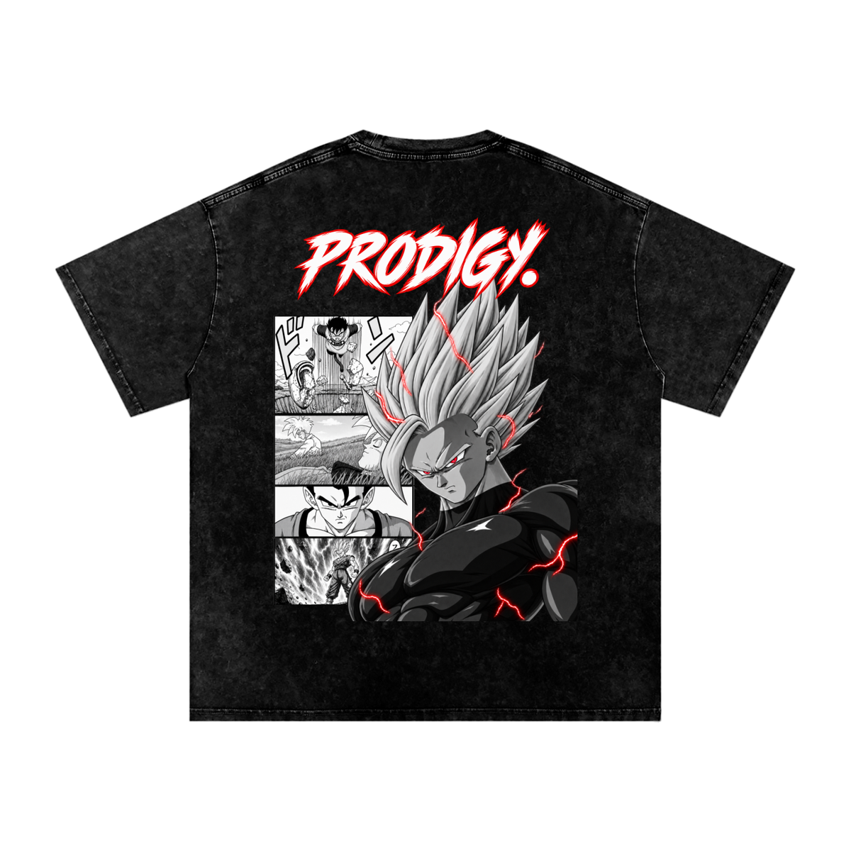 Gohan Washed Oversized Cotton T-Shirt
