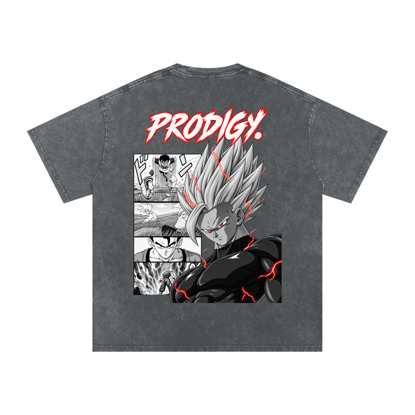 Gohan Washed Oversized Cotton T-Shirt