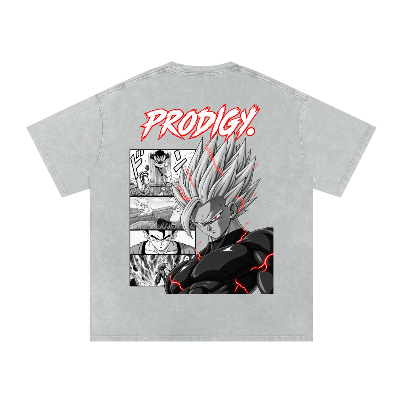 Gohan Washed Oversized Cotton T-Shirt