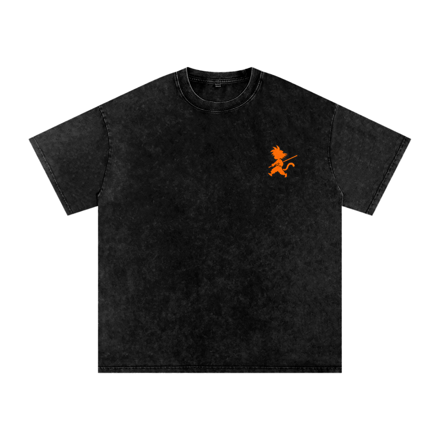 Goku Washed Oversized Cotton T-Shirt