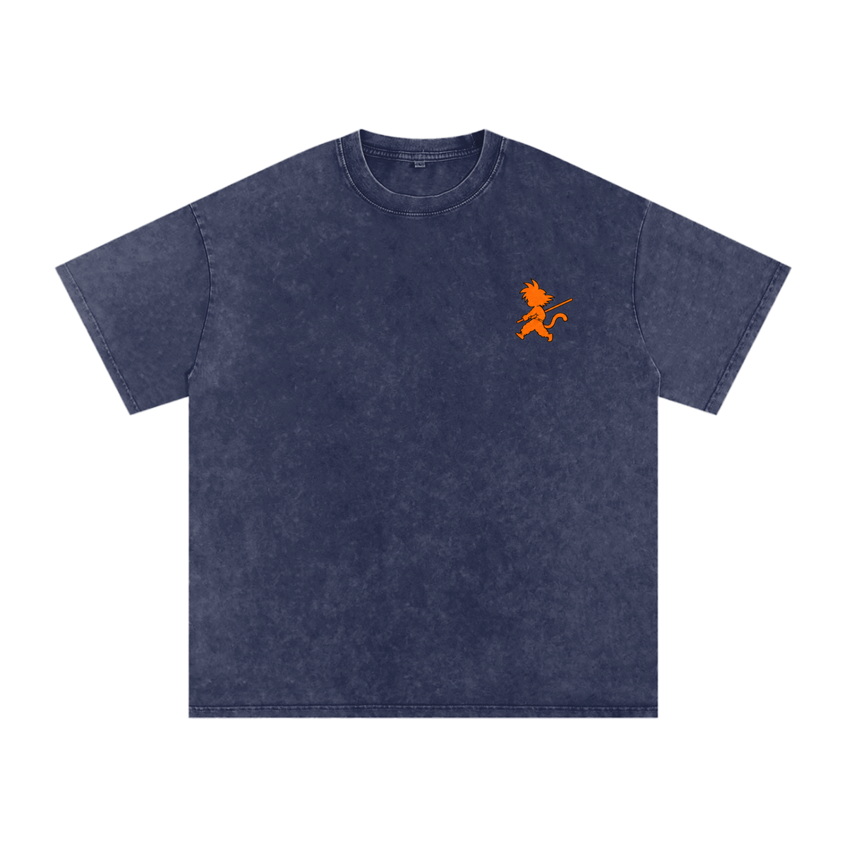 Goku Washed Oversized Cotton T-Shirt